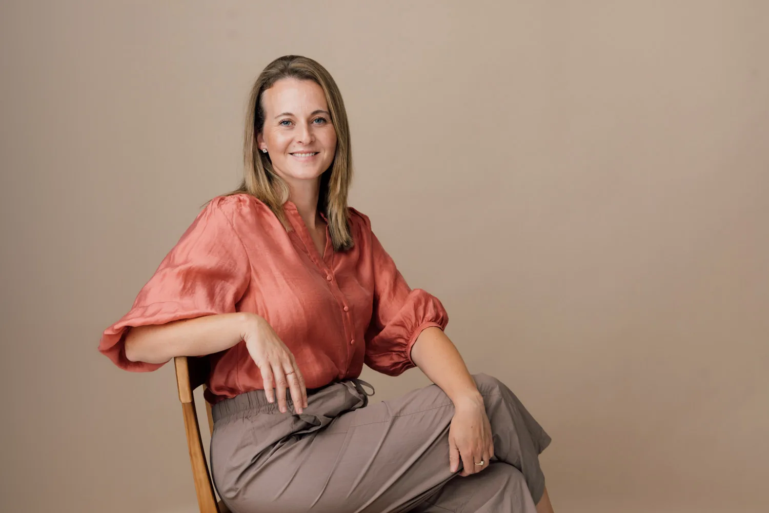 Steuerberaterin Tanja Hoss in ihrer Kanzlei in Ludwigsburg
